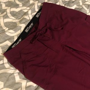 Maroon Scrub Pants